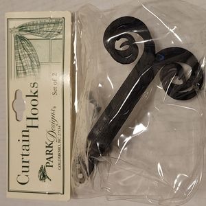 Pair of Park Design Curtain Hooks NWOT